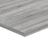vidaXL &Eacute;tag&egrave;res murales 4 pcs sonoma gris 80x40x1,5 cm bois ing&eacute;nierie