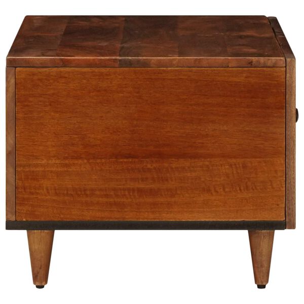 vidaXL Table basse Marron 80 x 50 x 40 cm Bois de mangue massif