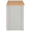 vidaXL Meuble TV Gris 95x39x58 cm