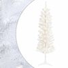vidaXL Arbre de No&euml;l artificiel slim 120 cm 150 LED Blanc chaud