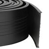 vidaXL Joint de porte de garage Noir 70 x 6 mm 4,5 m PVC