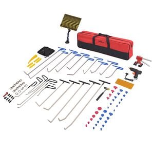 vidaXL Kit de d&eacute;bosselage sans peinture 87 pcs Acier inoxydable