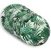 vidaXL Housse de coussin 6 pcs HEERLEN Motif feuilles &Oslash; 40 cm