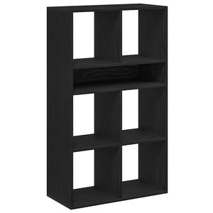 vidaXL Biblioth&egrave;que noir 66x31x112 cm bois d'ing&eacute;nierie