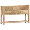 vidaXL Buffet 120x30x75 cm bois de manguier massif