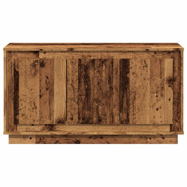 vidaXL Buffet vieux bois 102x35x55 cm bois d'ing&eacute;nierie