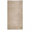 vidaXL Tapis HUARTE &agrave; poils courts doux et lavable sable 60x110 cm