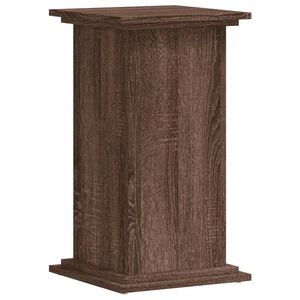 vidaXL Support pour plantes ch&ecirc;ne marron 33x33x60 cm bois d'ing&eacute;nierie