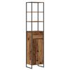 vidaXL Cabinet de salle de bain Bois Ancien 40 x 30 x 180 cm