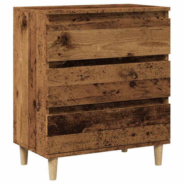vidaXL Buffet vieux bois 60x35x70 cm bois d'ing&eacute;nierie