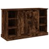 vidaXL Buffet Ch&ecirc;ne fum&eacute; 100x35,5x60 cm Bois d'ing&eacute;nierie