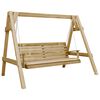 vidaXL Balancelle de jardin bois de pin impr&eacute;gn&eacute; 205x150x157 cm
