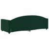 vidaXL Lit de repos sans matelas vert fonc&eacute; 80x200 cm velours
