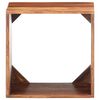 vidaXL &Eacute;tag&egrave;re Murale Cube Marron 40 x 30 x 40 cm Bois d'Acacia Massif