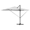 vidaXL Parasol Sable 351 x 250 x 253 cm Polyester et Aluminium
