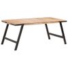vidaXL Table à manger 180x90x76 cm Bois de manguier massif