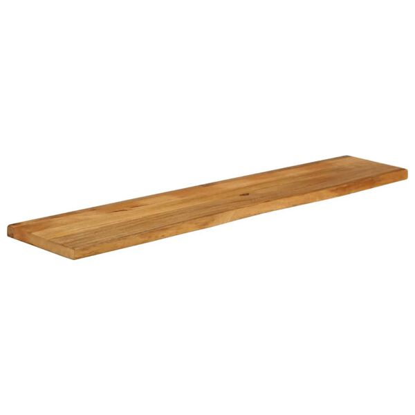 vidaXL Dessus de table &agrave; bord vivant 140x40x2,5cm bois massif manguier