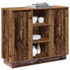 vidaXL Buffet LED Bois ancien 90 x 32 x 75 cm Bois d'ingénierie