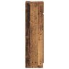 vidaXL Cabinet &agrave; chaussures avec porte Bois ancien 100,5 x 28 x 100 cm
