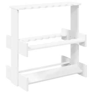 vidaXL Support de queue de billard Bois d'ing&eacute;nierie 60 x 35 x 60 cm