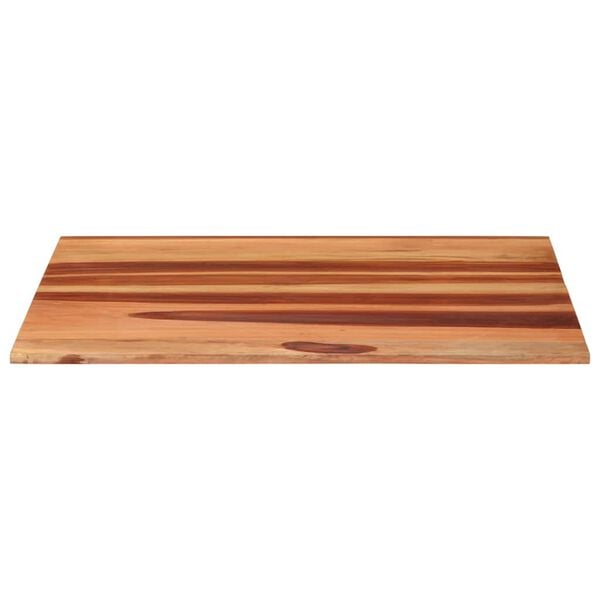 vidaXL Dessus de table bois massif d'acacia 15-16 mm 80x80 cm