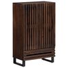 vidaXL Buffet marron 60x34x100 cm bois de manguier massif