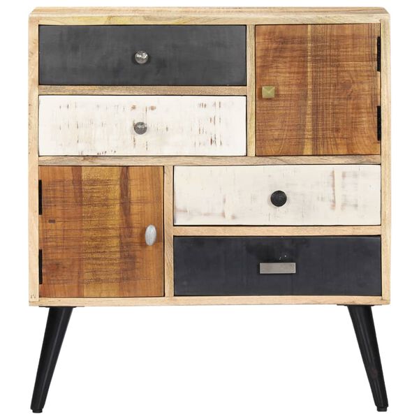 vidaXL Buffet 70x30x78 cm Bois de manguier massif