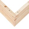 vidaXL Jardini&egrave;re 80x80x45,5 cm bois de pin massif
