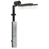 vidaXL Brosses pour le b&eacute;tail Noir et Blanc 84 x 10 x 91 cm PVC