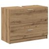 vidaXL Cabinet de salle de bain Ch&ecirc;ne artisanal 78 x 37 x 59 cm