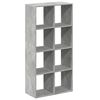 vidaXL &Eacute;tag&egrave;re s&eacute;paratrice de pi&egrave;ce gris b&eacute;ton 69,5x29x137,5 cm