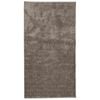 vidaXL Tapis ISTAN &agrave; poils longs aspect brillant gris 80x150 cm