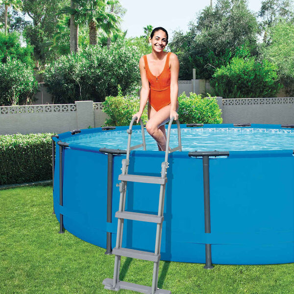 Bestway &Eacute;chelle de piscine &agrave; 4 marches Flowclear 122 cm 58331