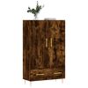 vidaXL Buffet haut ch&ecirc;ne fum&eacute; 69,5x31x115 cm bois d'ing&eacute;nierie