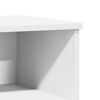 vidaXL Tables de chevet 2 pcs blanc 40x35x50 cm bois d&rsquo;ing&eacute;nierie