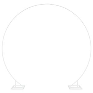 vidaXL Arche de mariage simple Blanc 220 x 45 x 200 cm Acier