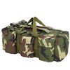 vidaXL Sac de sport en style militaire 3-en-1 45 L Camouflage