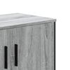 vidaXL Meuble TV sonoma gris 122x34x41 cm bois d'ing&eacute;nierie