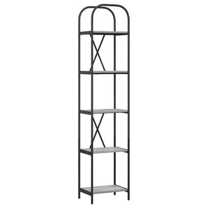 vidaXL &Eacute;tag&egrave;re 5 niveaux 40 x 30 x 183 cm Bois d'ing&eacute;nierie