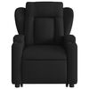 vidaXL Fauteuil inclinable électrique noir tissu