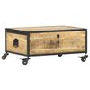 vidaXL Table basse 70x50x33 cm Bois de manguier massif