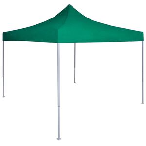 vidaXL Tente de f&ecirc;te 291 x 291 x 315 cm Vert Tissu Oxford