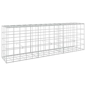 vidaXL Gabion avec fil de 5 mm et maille de 10x10 cm 150x30x50 cm