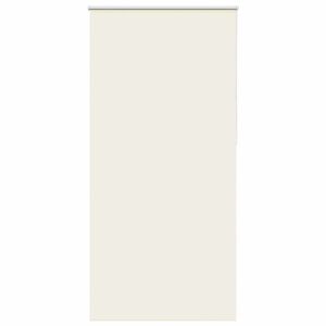vidaXL Store enrouleur occultant blanc cass&eacute; 110x210 cm largeur tissu