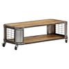 vidaXL Table basse 100x50x35 cm Bois de manguier massif