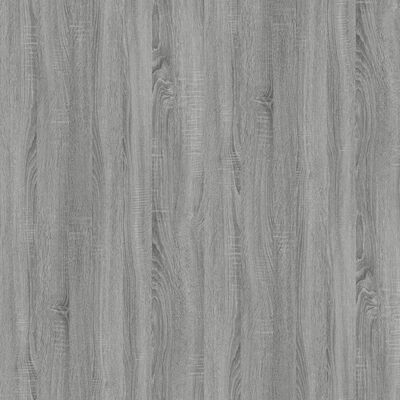 vidaXL Armoire à four Sonoma gris 60x46x81,5 cm Bois d'ingénierie