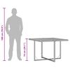 vidaXL Table de Jardin