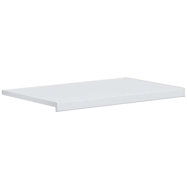 vidaXL Appui de fen&ecirc;tre Blanc 60 x 50 x 4,5 cm PVC