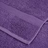 vidaXL Serviettes de sauna de qualit&eacute; sup&eacute;rieure SOLUND 4 pcs violet