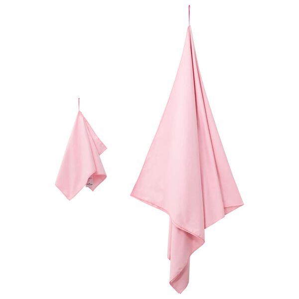 vidaXL Set de serviettes de sport 2 pcs Rose tissu